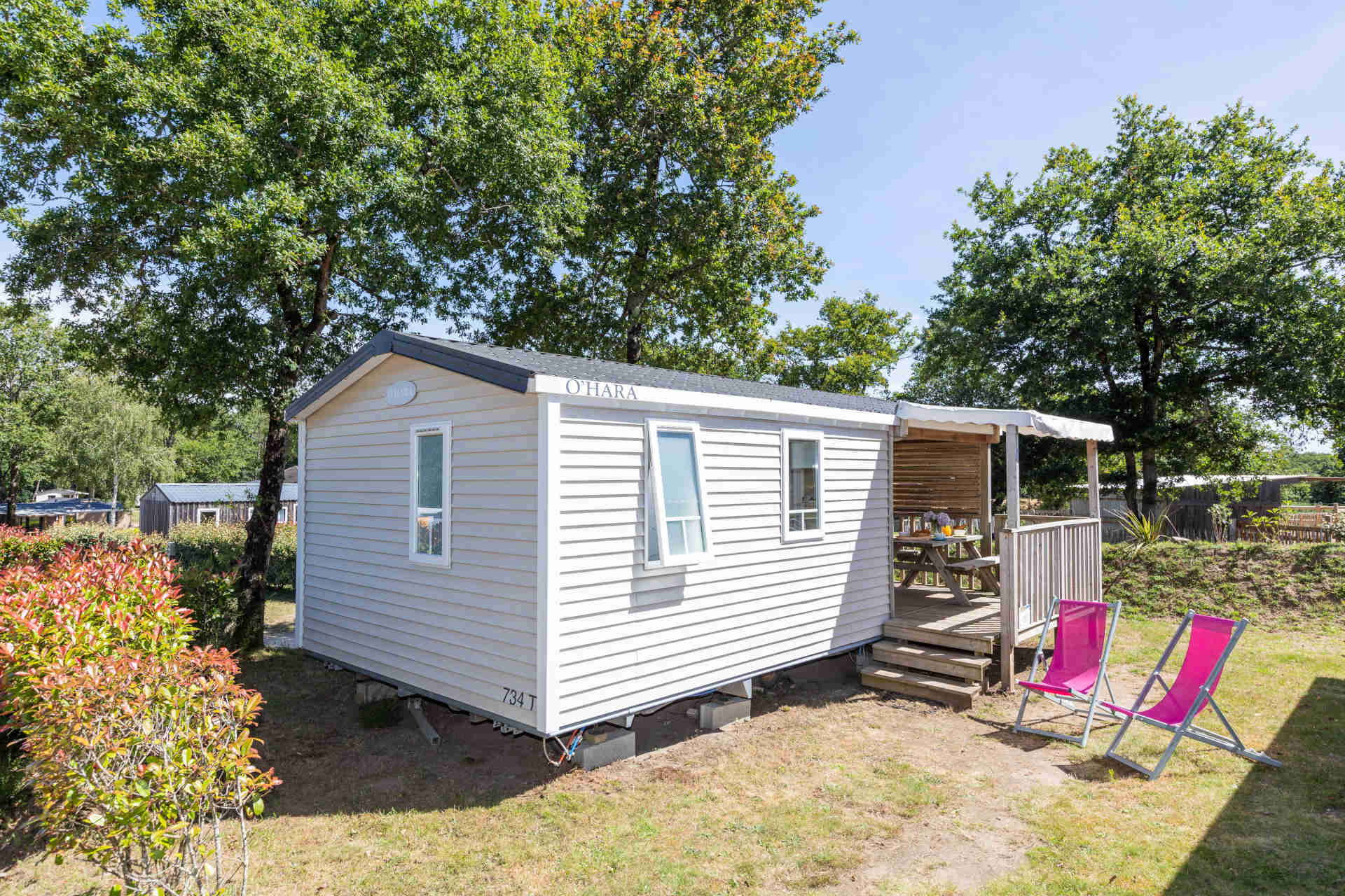 location mobil home 4 personnes 26m² carnac